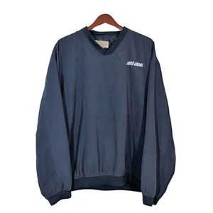 SKI DOO Blue V neck Windbreaker Sweatshirt Size XL